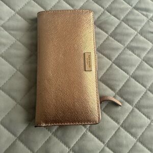 Kate Spade Gold Wallet